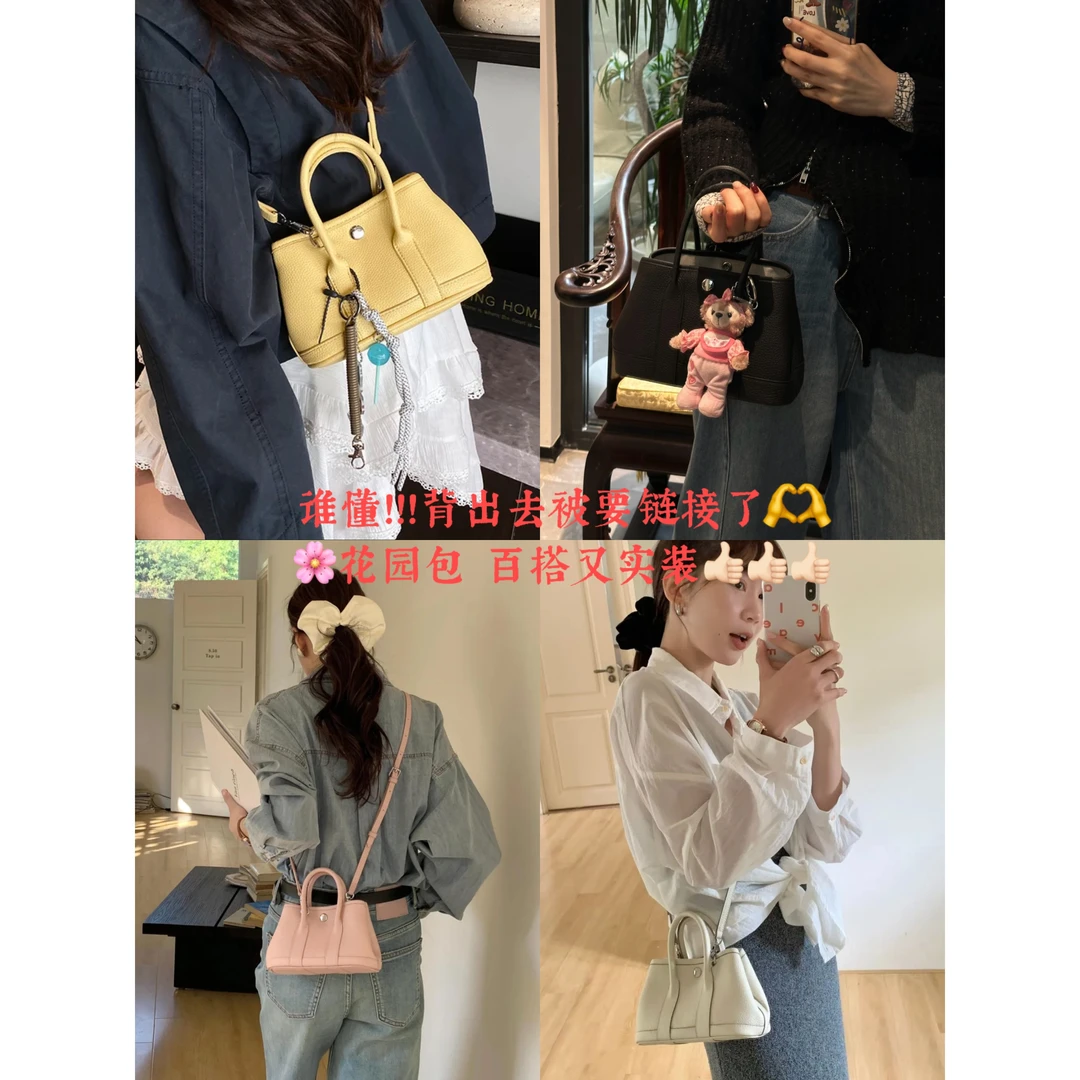 J-96957#被这只花园包的可爱冲昏了头谁懂啊~斜跨/手提包（真真）
