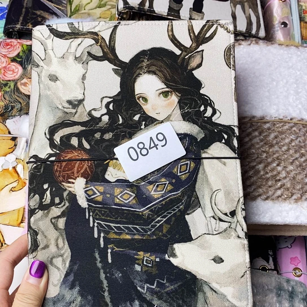 织绣A5活页不送纸849