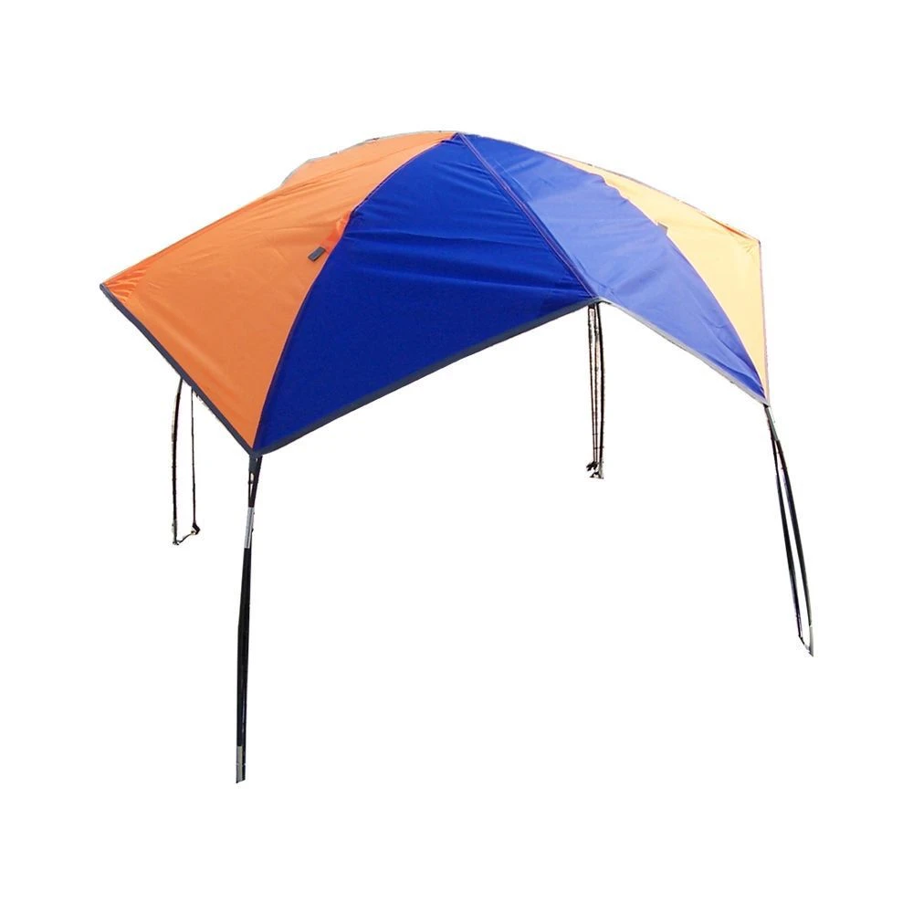 充气船钓鱼船橡皮艇专用可折叠遮阳伞遮阳篷