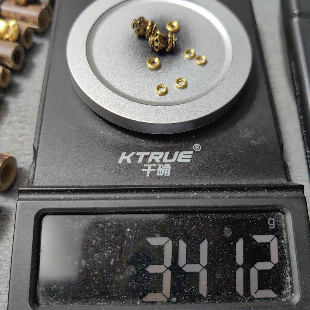 足金999弟子珠黄金文玩配饰
