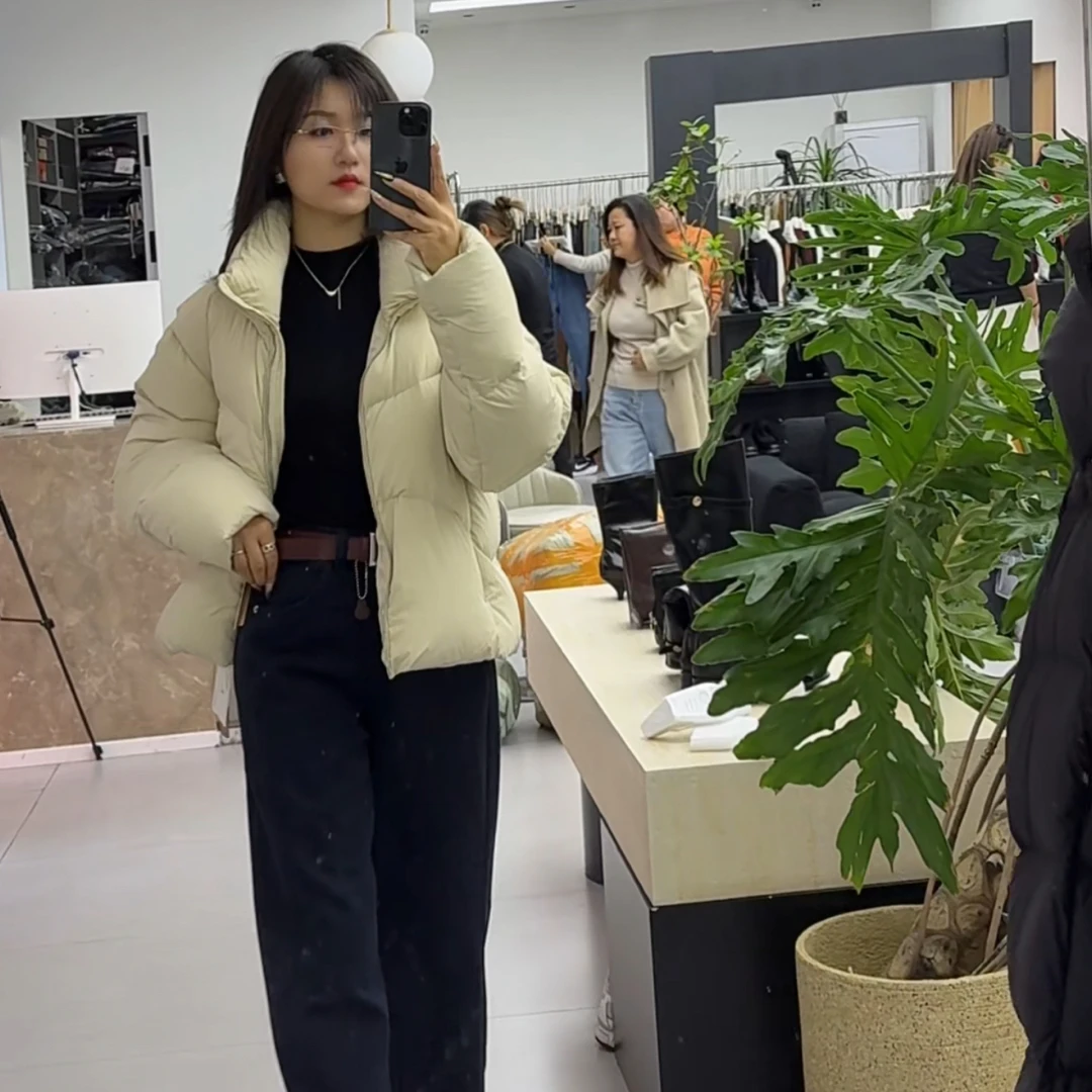 短款加绒加厚款优等品立领休闲宽松加厚时尚