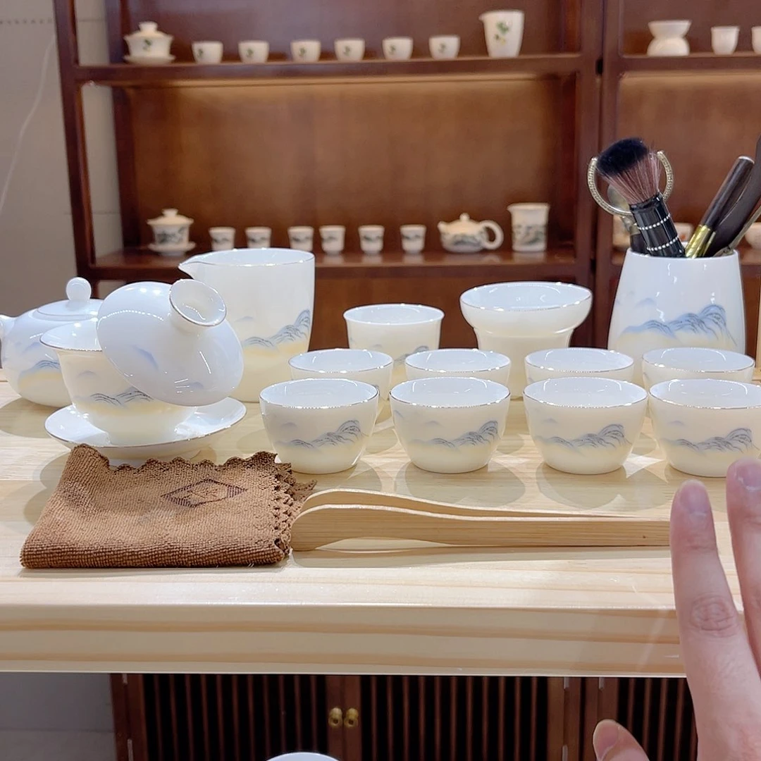 杯羊脂玉瓷羊脂玉瓷