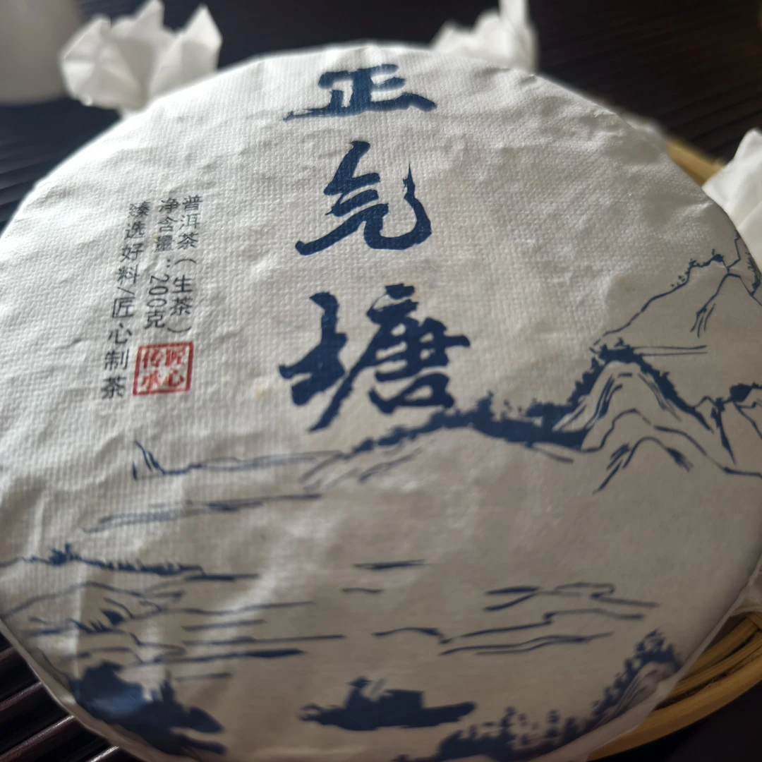 2024年正气塘春200克饼