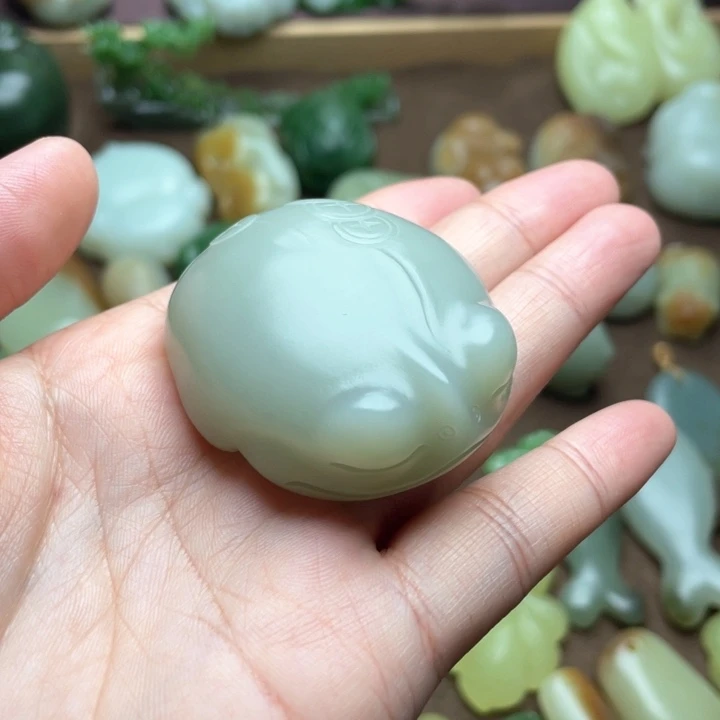 【闪购商品】颈饰未镶嵌和田玉猪****o