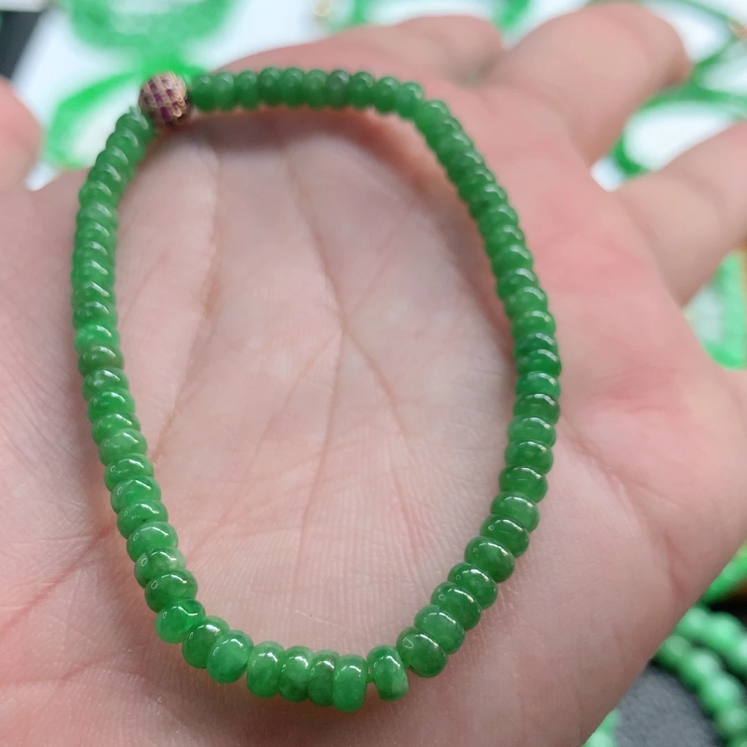 翡翠未镶嵌手链翡翠