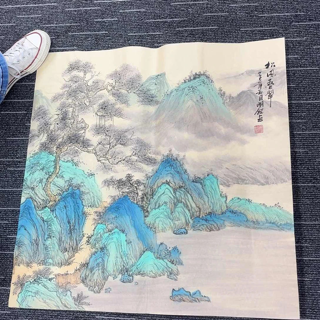 国画国画作品纯手绘