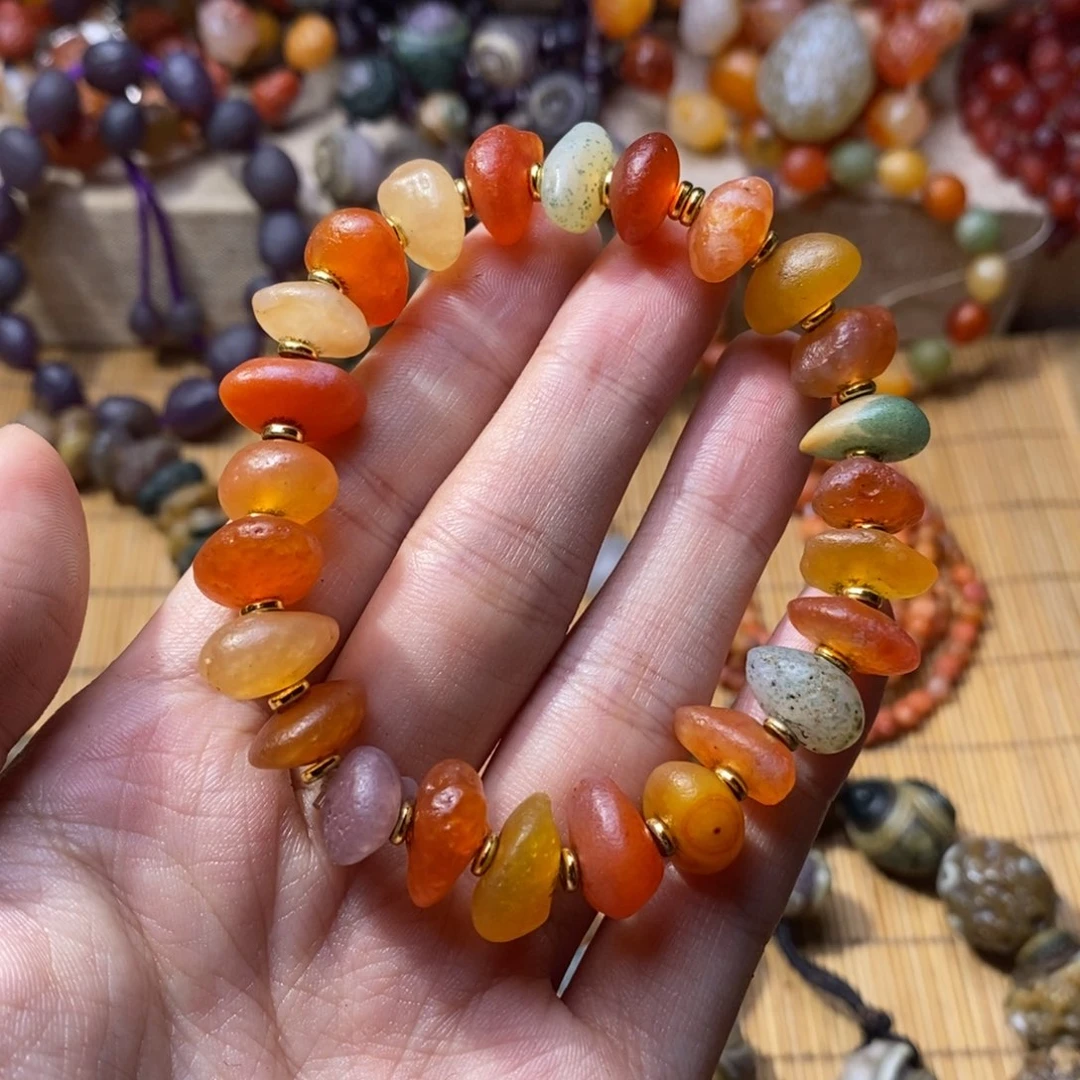 玛瑙/玉髓手链未镶嵌