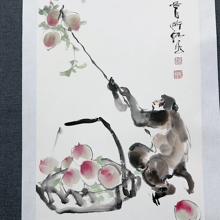 国画书画作品多次