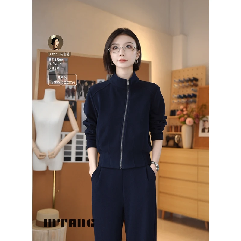 【主打舒适】MTANG女士新款舒适设计师款秋冬休闲日常时尚套装469