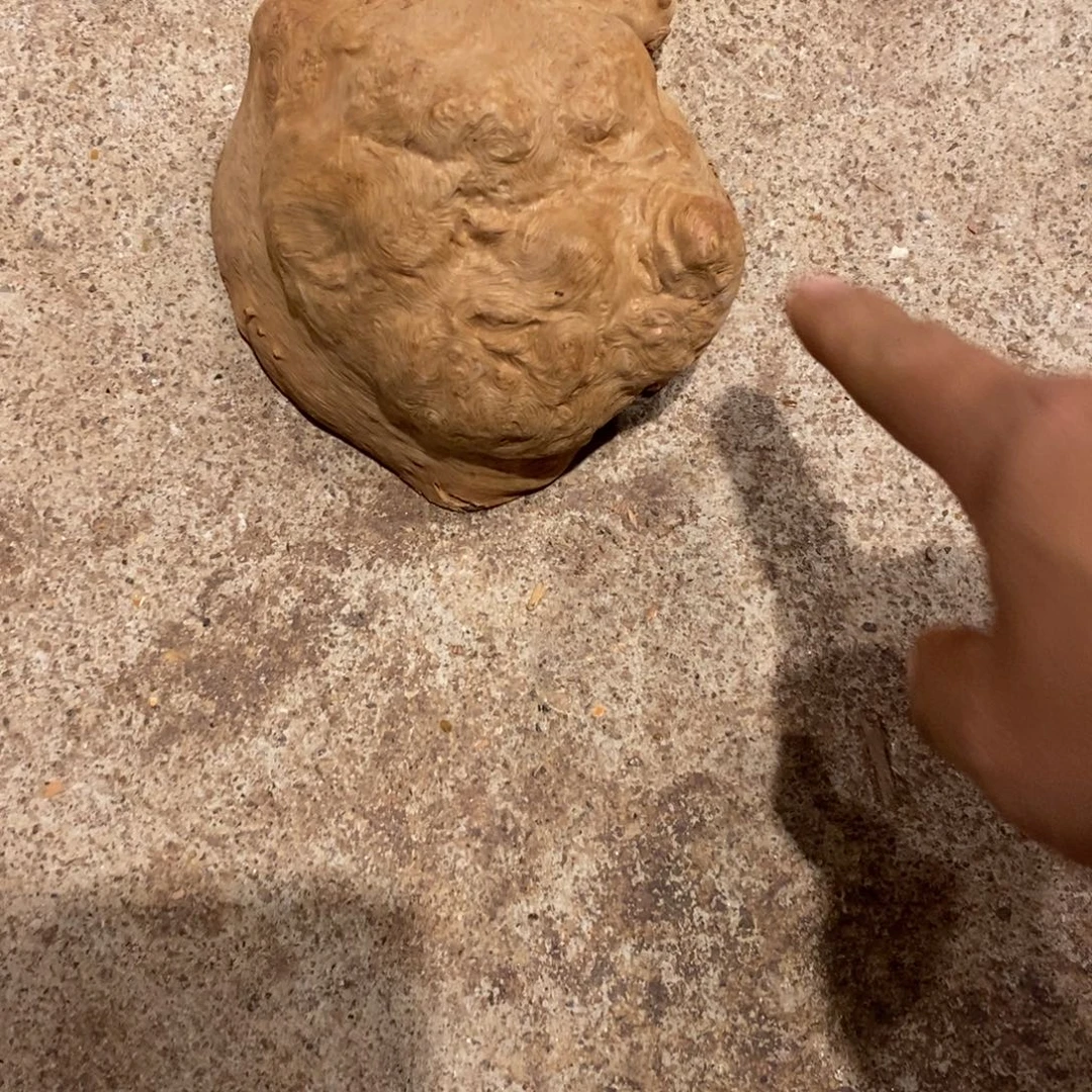 臻***藏荔枝木随形木材一个