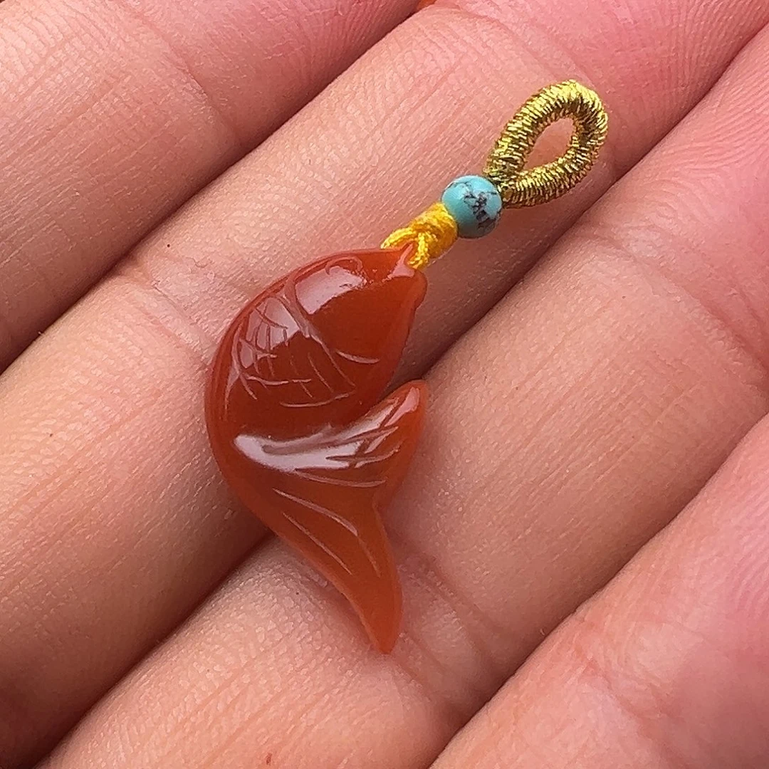未镶嵌吊坠南红玛瑙