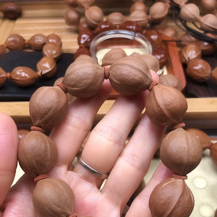手串橄榄核梅林铁核19 X24