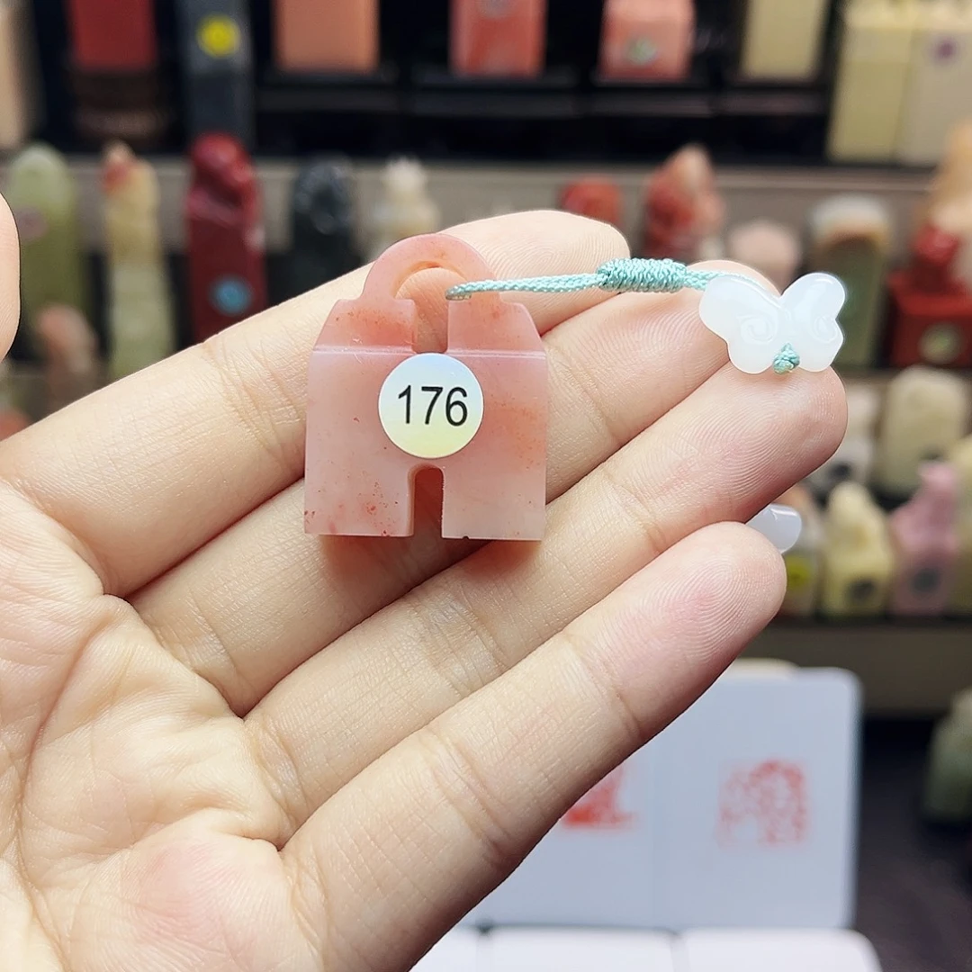 寿山石印石懿**锦1.0精品老挝 连珠印 纯手工篆刻 定制