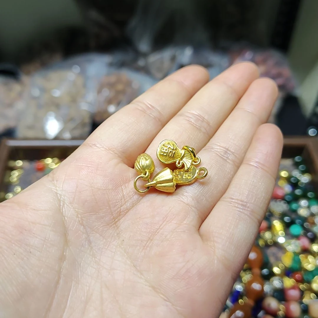 S***r吊坠橄榄核配饰三颗