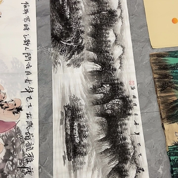 小周画廊的直播间