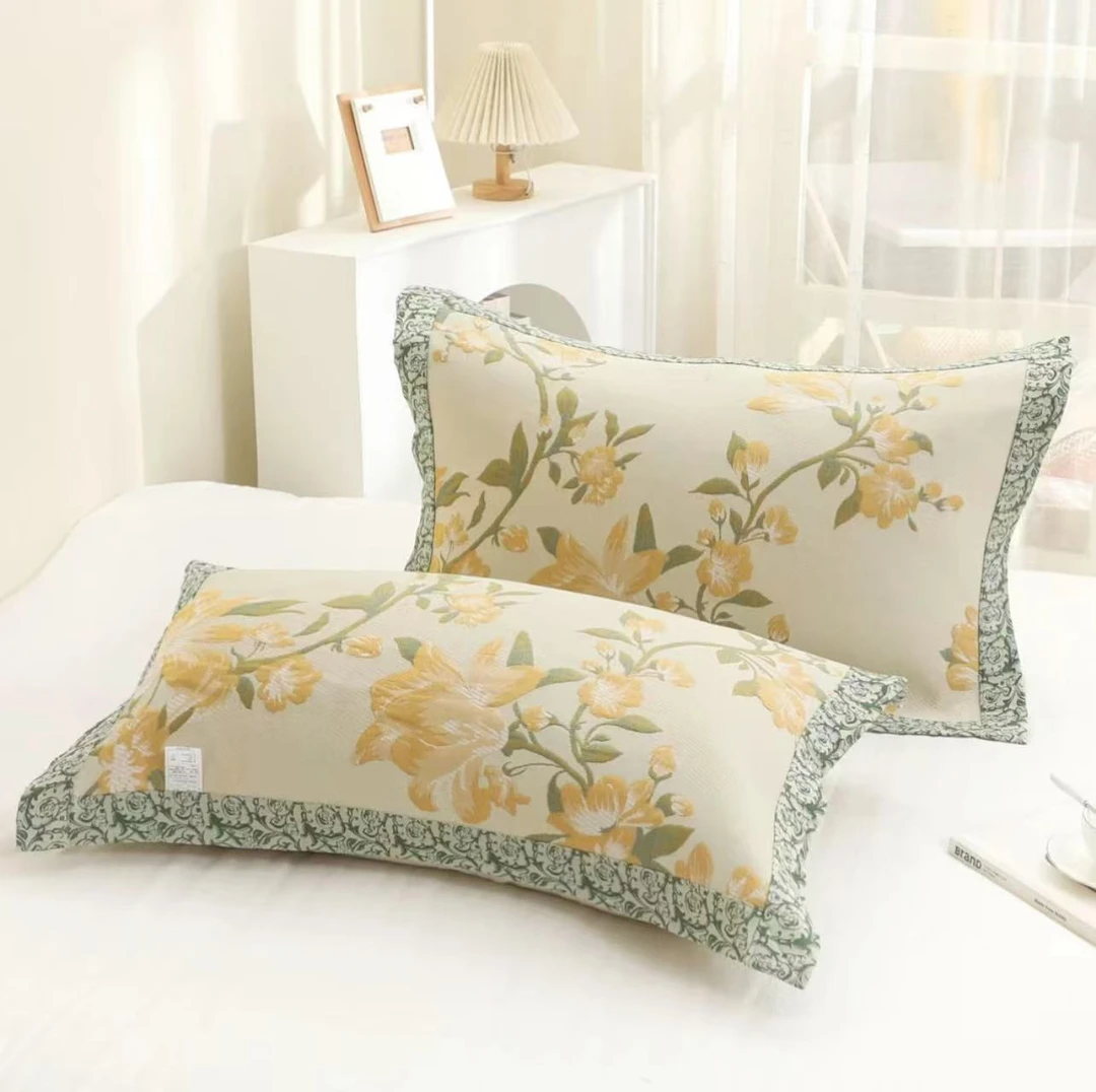 【一株芳华】52*78cm高密枕巾柔软高档透气