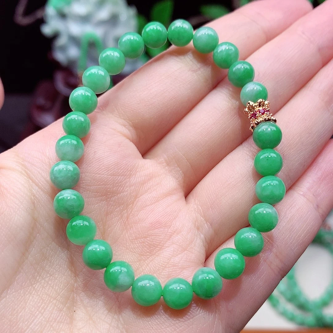 翡翠未镶嵌手链翡翠