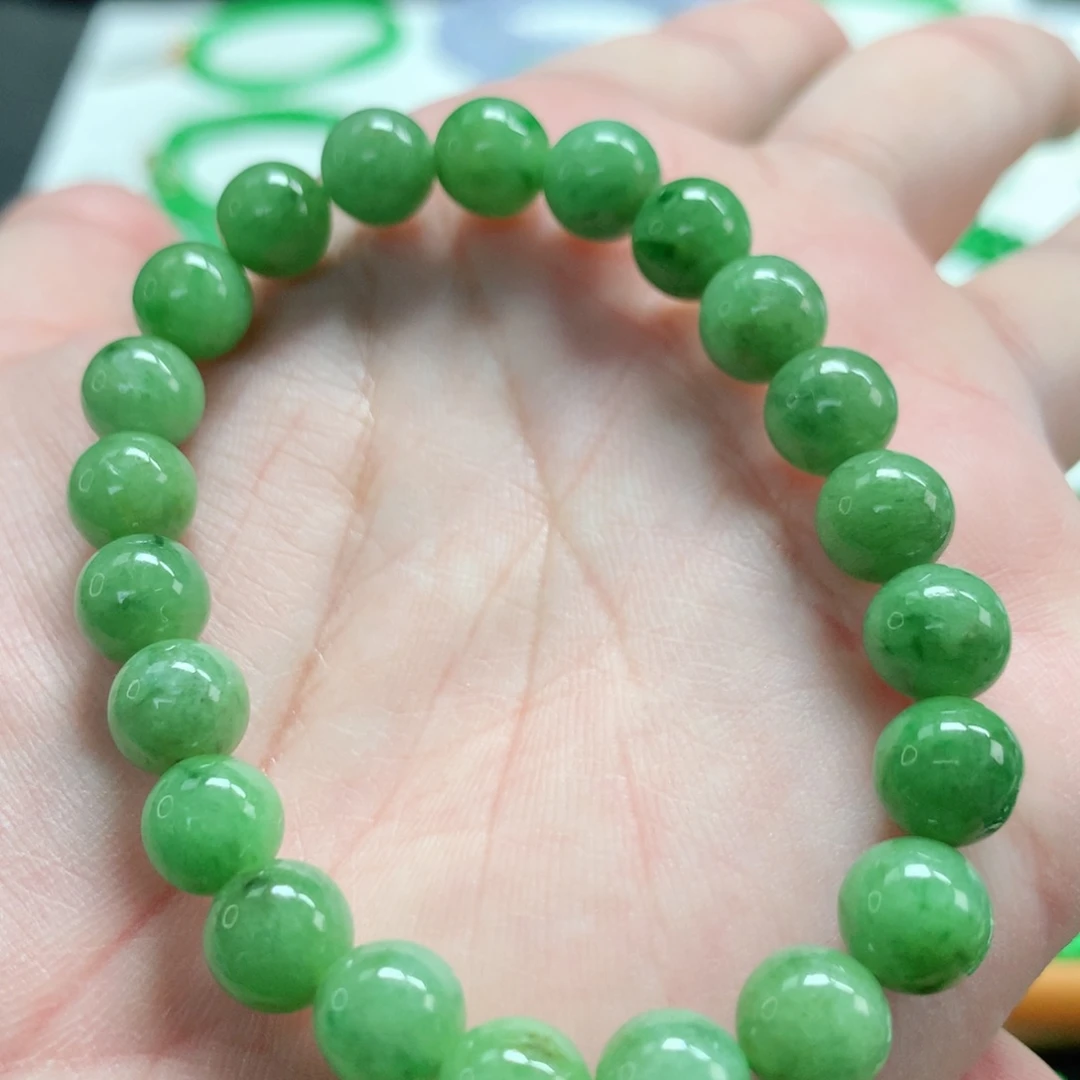 翡翠未镶嵌手链翡翠