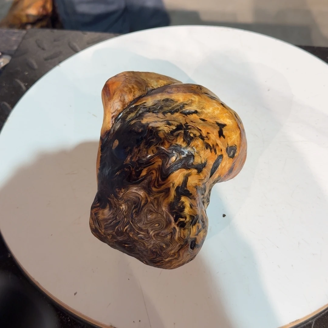 辉***木佳友琥珀木摆件31