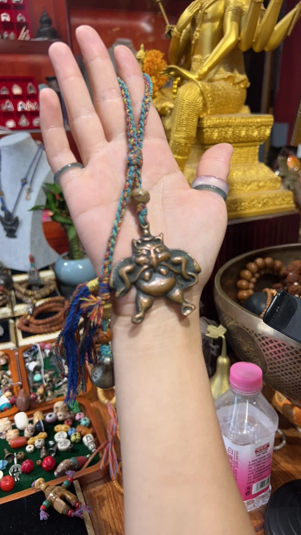 铜摆件大鹏金翅鸟 挂件纯手工