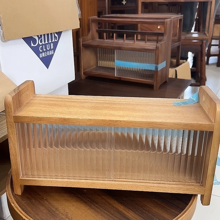 木长虹玻璃推拉柜