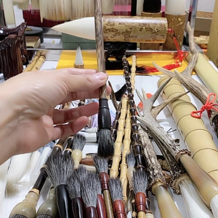 【闪购商品】纯狐狸毛鸡距笔3口径.085