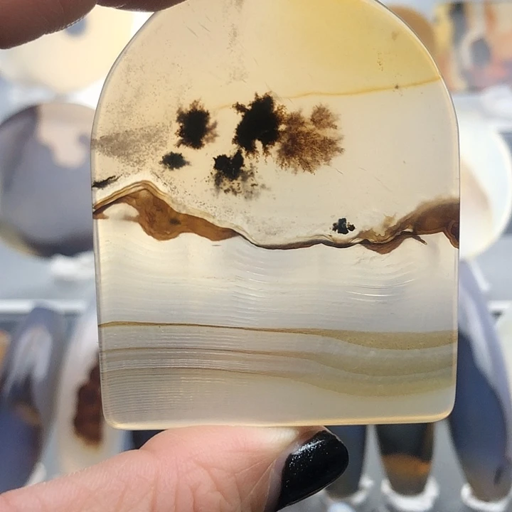 查罗石未镶嵌珠宝半成品85