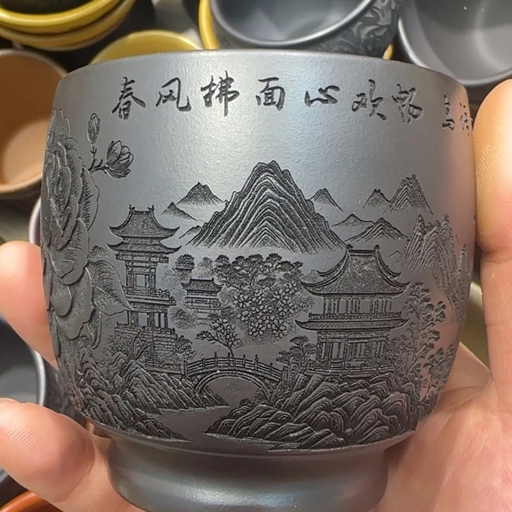 茶杯紫砂全手工制作工艺
