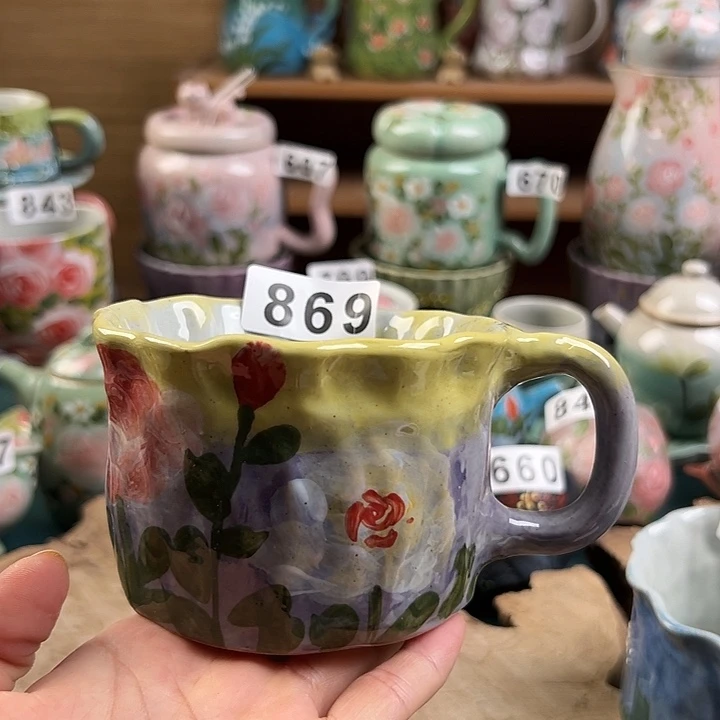 景德镇陶瓷手绘作品869