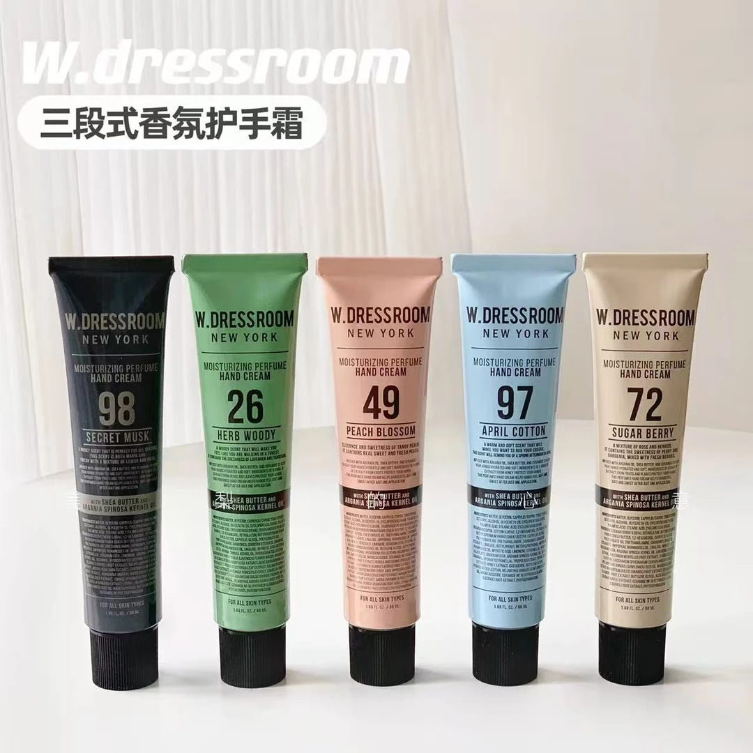 韩国Wdressroom多衣丝香氛护手霜蜜桃49/97滋润保湿金希澈同款