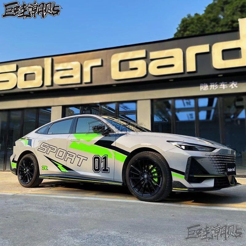 适用于长安univ车贴拉花逸动车身改装汽车贴纸锐程CC装饰赛车贴画