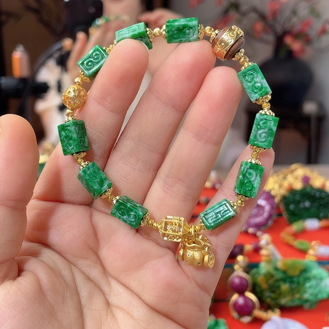 翡翠未镶嵌手串福利