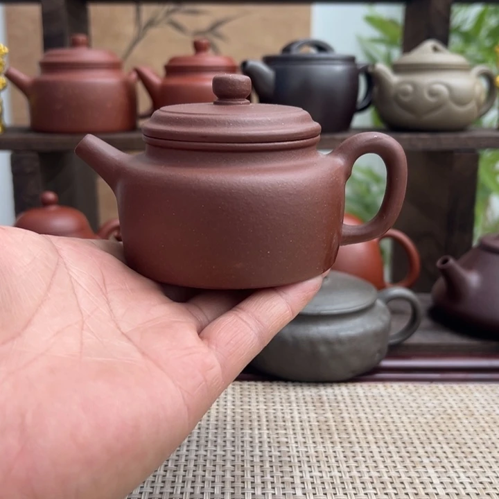 茶壶紫砂宜兴原矿紫砂微瑕德钟不退换150CC