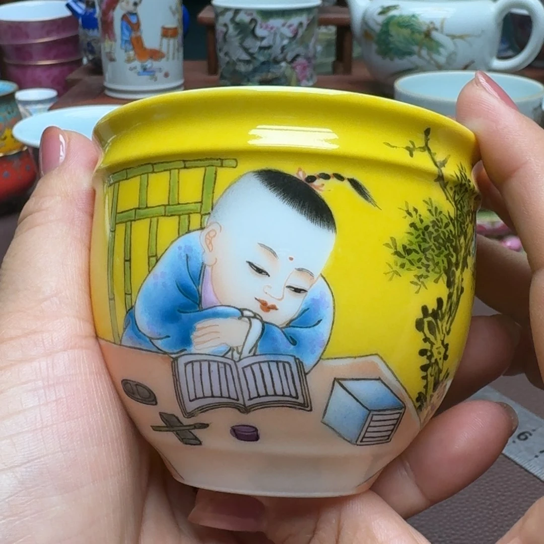 瓷片景德镇仿古手工制作精品展示