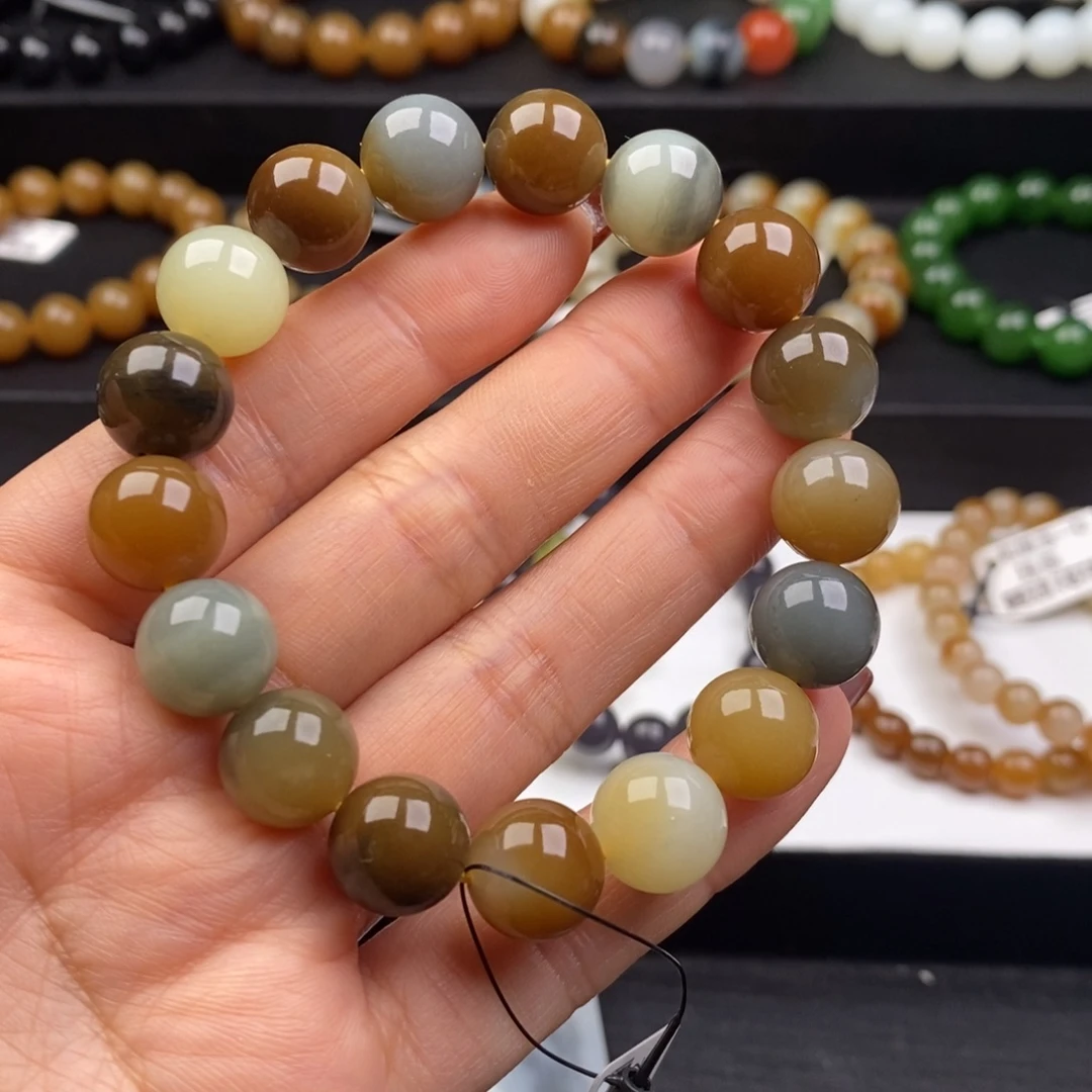 妙***洱和田玉未镶嵌手串