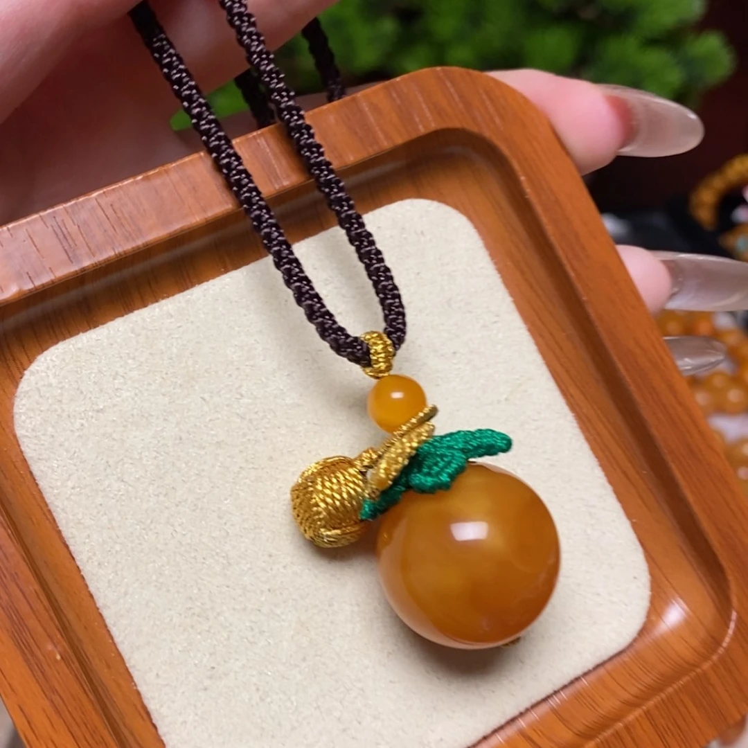 【闪购商品】蜜蜡颈饰未镶嵌项链