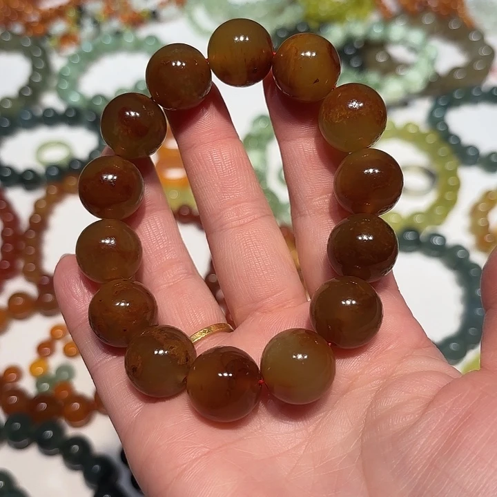 蛇纹石玉未镶嵌手串