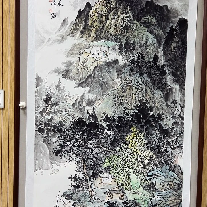 国画李文峰的作品