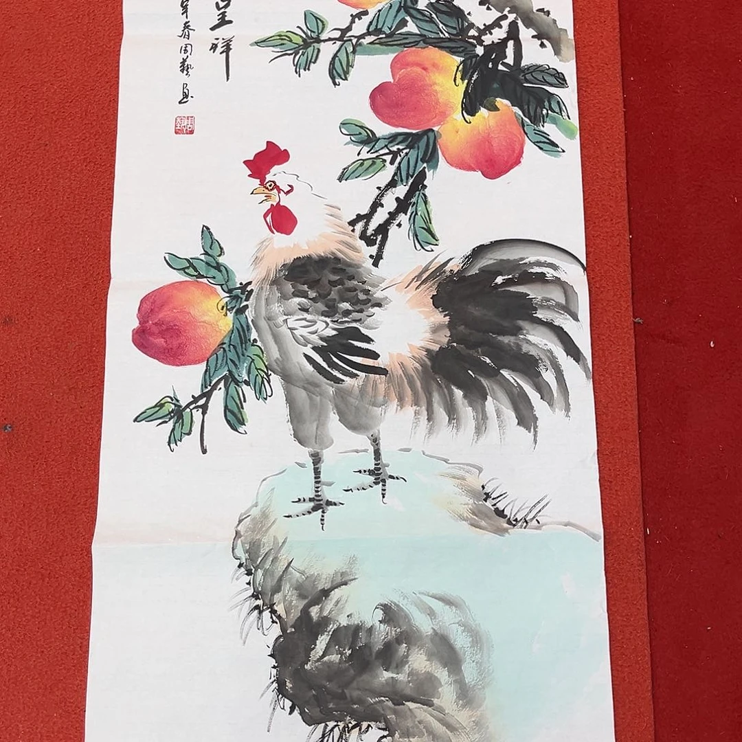 国画手绘国画作品