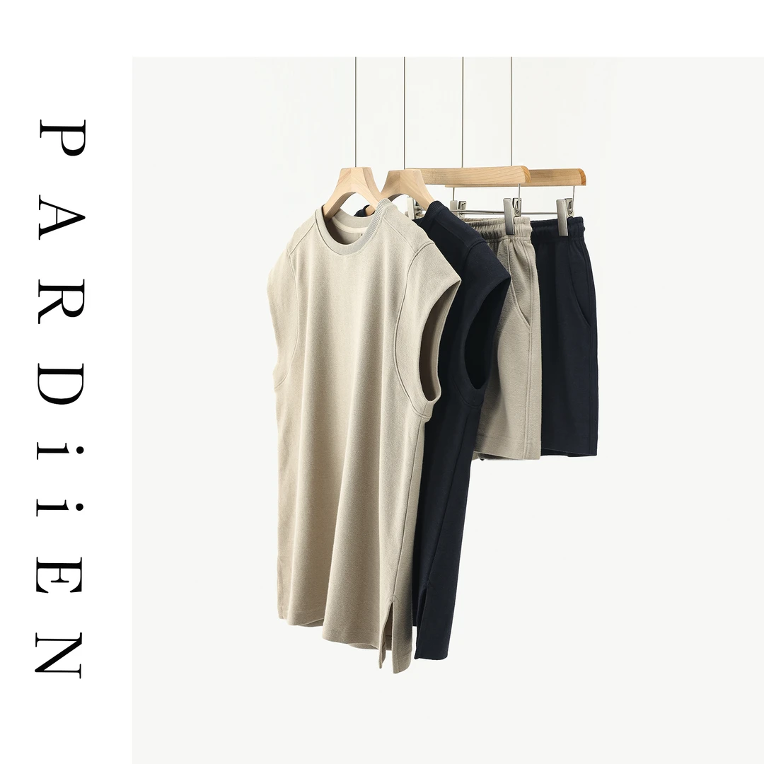 【北总严选】帕迪恩简约百搭飞袖T恤短裤套装25TK02