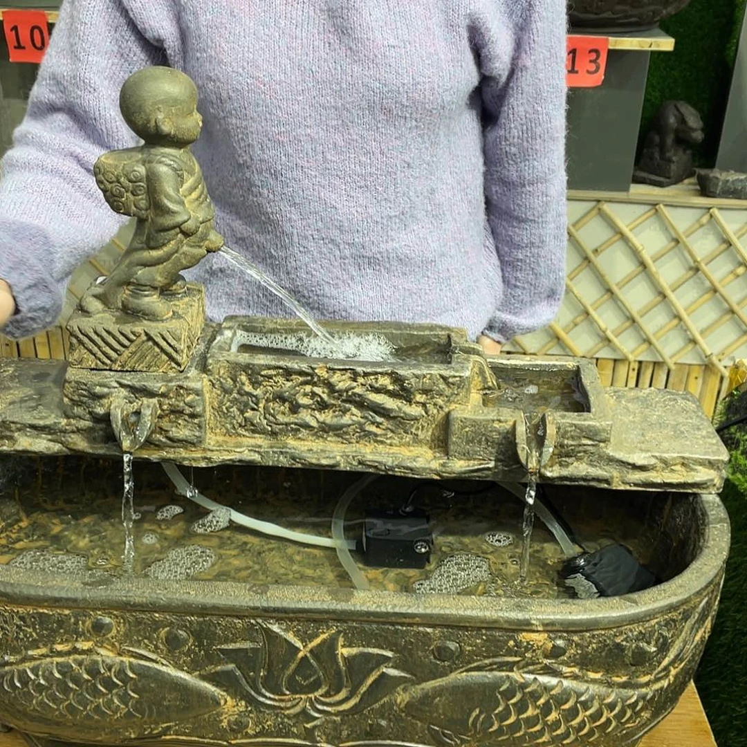 花盆流水摆件花盆