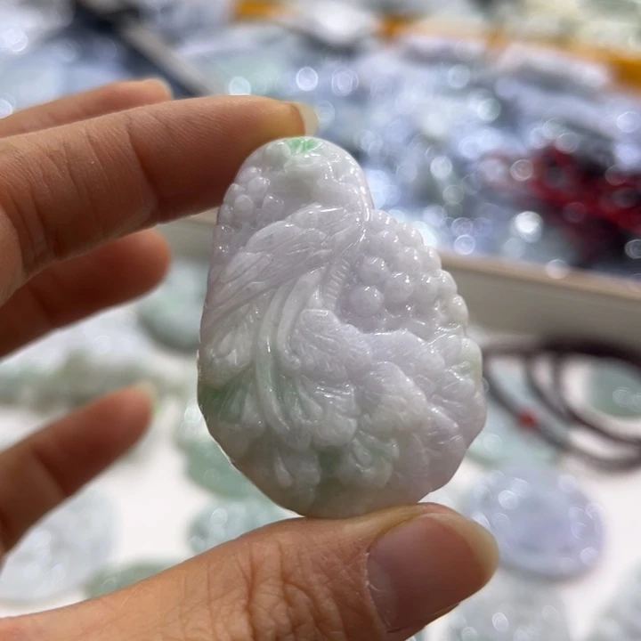 翡翠未镶嵌挂件翡翠