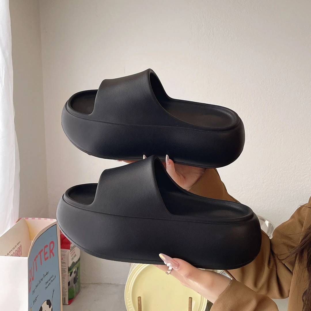 厚底增高拖鞋女款夏季外穿家居软底舒适海边时尚网红沙滩凉拖鞋