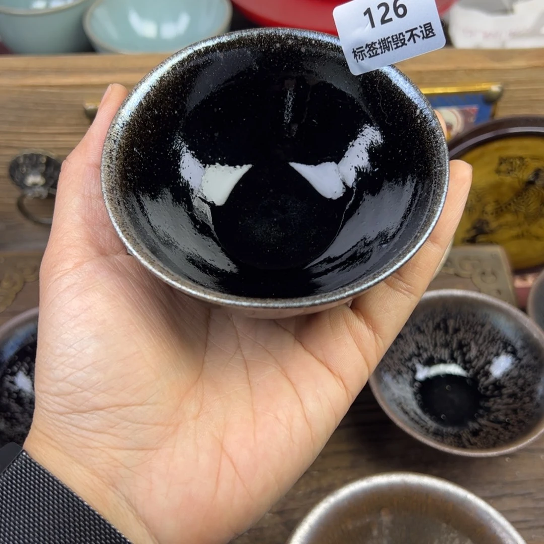 仁***人顾佳敏全手工柴烧建盏126