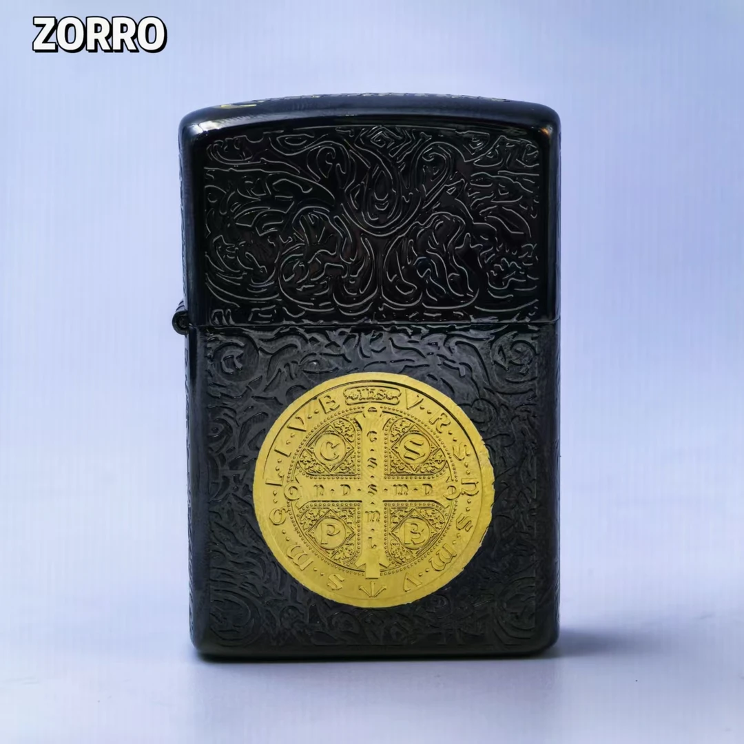 ZORRO佐罗902黑钛康斯坦丁煤油打火机