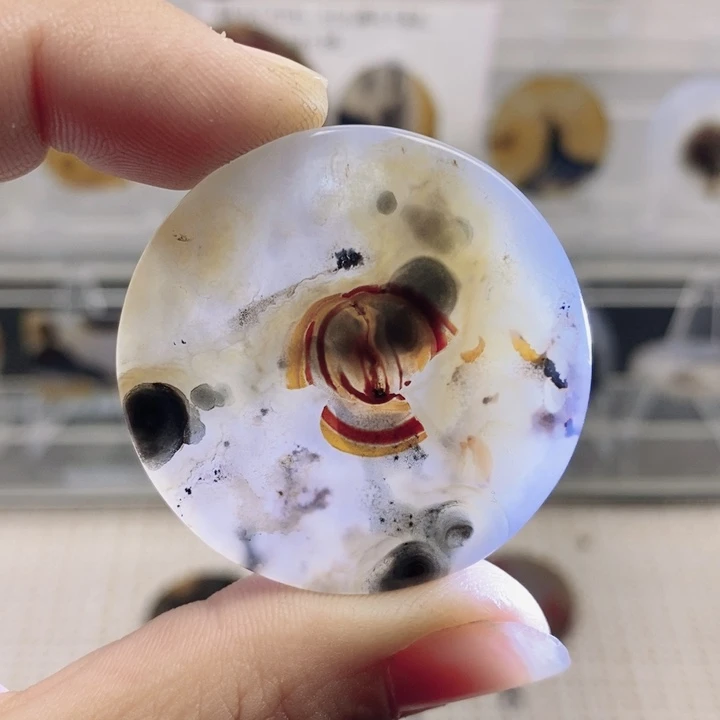 玛瑙/玉髓未镶嵌颈饰