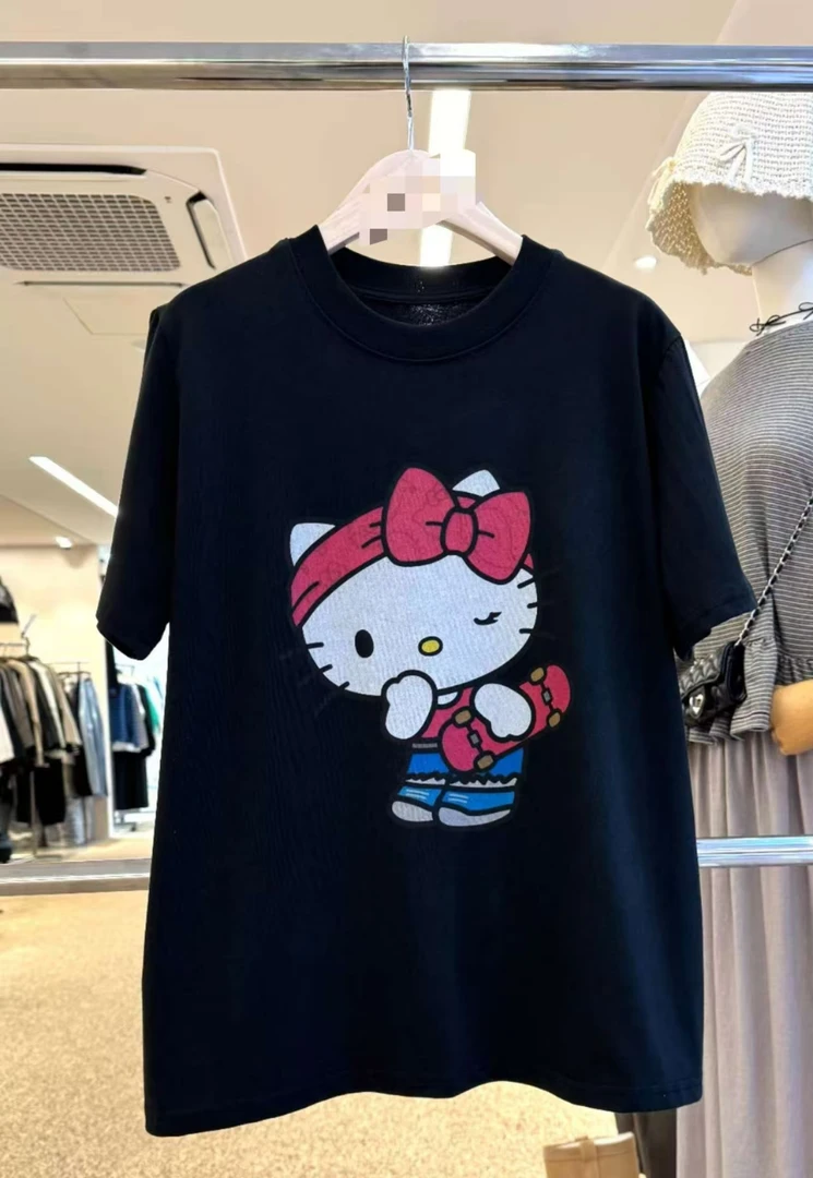 【奈野喜】韩国东大门正品 /滑板kt短袖T【NO退NO换】