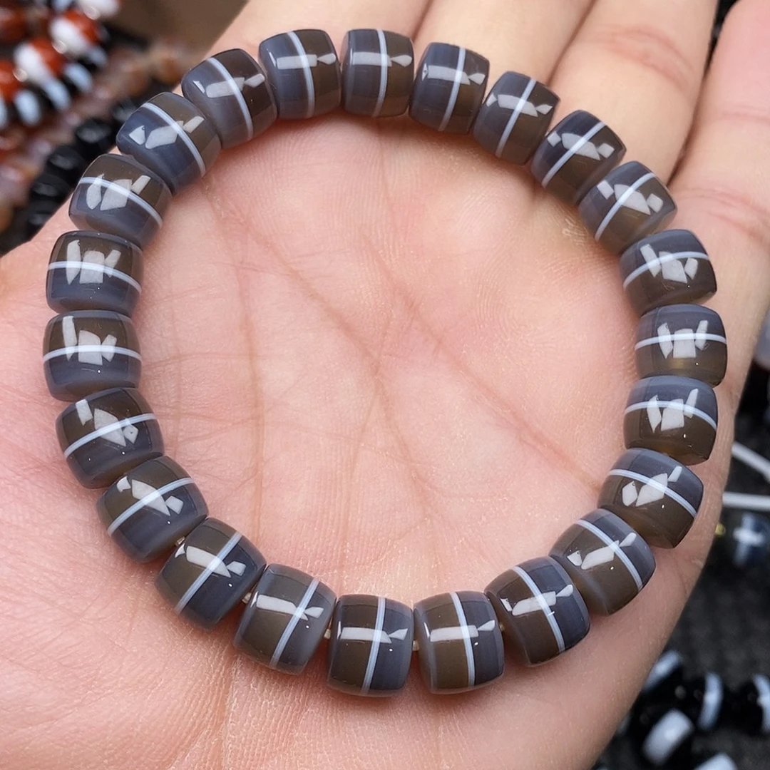 玛瑙/玉髓未镶嵌手链