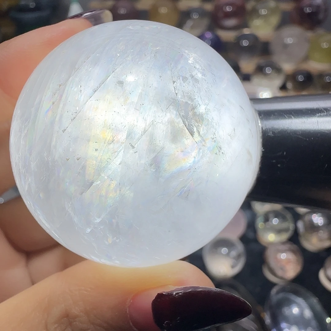 未镶嵌珠宝半成品水晶白冰粥