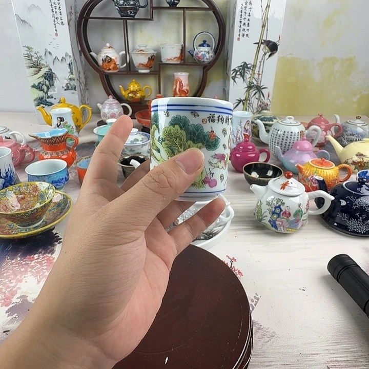 摆件景德镇陶瓷老厂瓷5